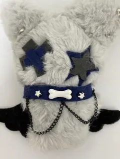 Y2K ハンドメイド ぬいぐるみ キーホルダー 猫