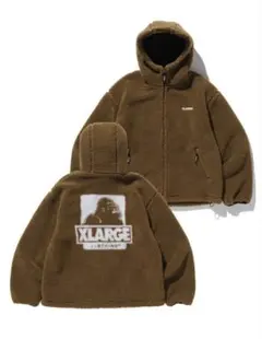 XLARGE ボアジャケット　ブラウン
