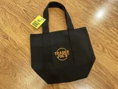 大人気！Trader Joe’s ミニキャンバストート　ブラック