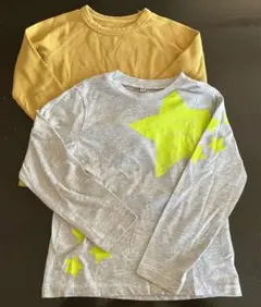 長袖カットソー　120.130cm