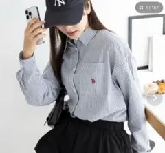 U.S.POLO ASSN. ストライプシャツ