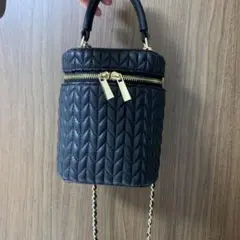 RANDA 2WAY コンパクトキルティングバニティバッグ