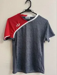 YONEX バドミントンウェア S グレー/レッド