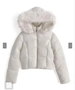 GRL 2Way フード付きファーダウンジャケット ask143