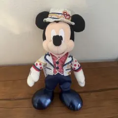 タグ付き　新品　ミニーベスティーズバッシュ　ミッキーマウス ぬいぐるみ　バッジ