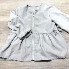 mamaraku ママラク　アウター　ペプラム　ジャケット　ママラク　110cm