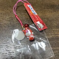 ハローキティ kitty ご当地根付 三重限定 伊勢海老 ストラップ