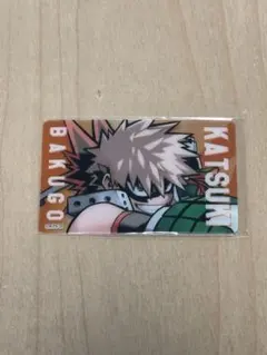 【僕のヒーローアカデミア】原画展限定　クリアカード　爆豪勝己