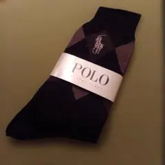 ☆Polo Ralph Lauren ☆ブラックソックス☆ 25〜26cm☆