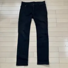 5.8GOA SUPPLY & Co. ブラックデニム スキニー テーパード Mのサムネイル