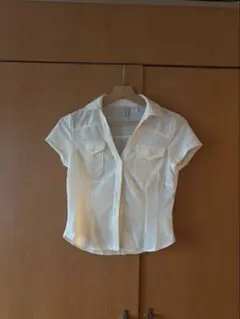 H&M 半袖シャツ ホワイト