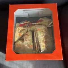 七五三用 金色 花柄 和風小物セット