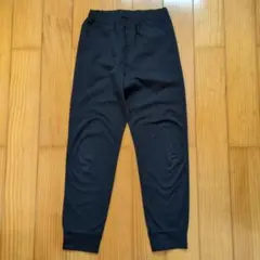 UNIQLOウルトラストレッチ エアリズム アクティブジョガーパンツ 160 黒