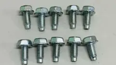 イナバ物置　ボルト・ネジ板・キャップセット 各10個