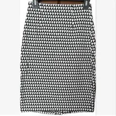 BANANA REPUBLIC 幾何学模様 タイトスカート サイズ0