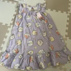 プリンセス柄ノースリーブワンピース 120cm