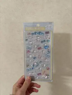 シナモロール3Dボンボンドロップシール