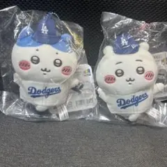 ちいかわ × MLB TOKYO SERIES マスコット ドジャース3個セット - メルカリ