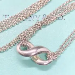 【極美品】 ティファニー インフィニティ ダブルチェーン ネックレス 925のサムネイル