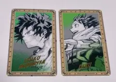 ヒロアカ 原画展 箔押しクリアカード 緑谷出久 大人 - メルカリ