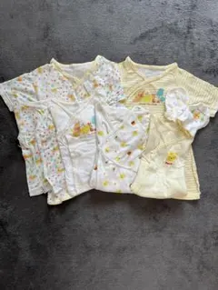 プーさん短肌着長肌着　6点セット　おまけ付き