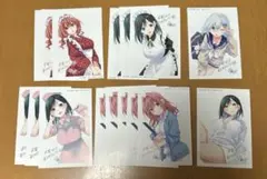 【新品初版あり】甘神さんちの縁結び　特典ポストカード34枚付き 甘神さんちの縁結び 1～9巻 コミック初版特典ポストカード 朝姫 甘