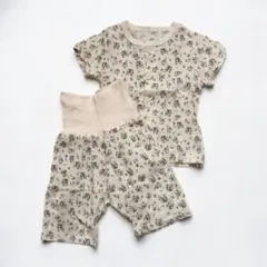 tete a tete 花柄 パジャマ セットアップ 70cmのサムネイル