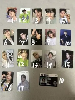 TREASURE ハルト　温斗　トレカ　セット