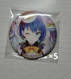 プロセカ桐谷遥グリッター缶バッジ