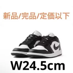 24.5 Nike W Air Jordan 1 Low White/Black