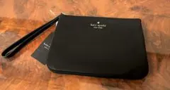 《新品・未使用》kate spade ブラックポーチ