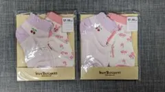 HOT BISCUITS キッズ 靴下 17-19cm 2足セット