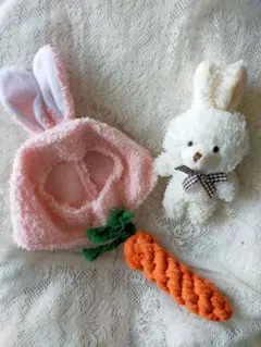 ニューボーンフォト うさぎ 撮影衣装セット