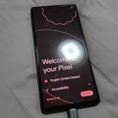 ジャンク/Google Pixel 7 本体　simフリー/画面水没品 Google Pixel 7a ホワイト 画面割れジャンク