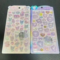 うるちゅるポップシール マイメロ&クロミ クロミベビー 2枚セット 正規品　り