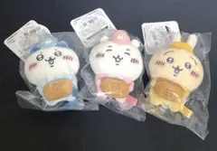 ちいかわマーケット　働くスタッフさん　マスコット　3点セット