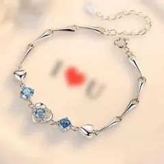 ガールフレンド/妻にぴったりの韓国風ラブブレスレット ■9661