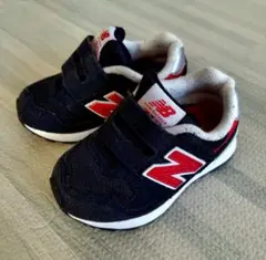 ★美品★New Balance 313 ブラック/レッド 12cm