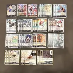 リ*マ様 ワンピースカード デッキパーツ 黒クロコダイル　SR2枚入