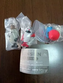 パペットスンスン　めじるしアクセサリー　スンスン＋ノンノン＋ゾンゾン　3個セット