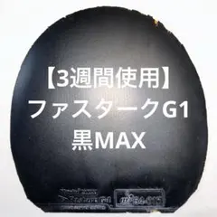 【3週間使用】ファスタークG1 黒MAX
