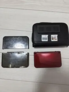 ゆーママ様専用Newニンテンドー3DS LL メタリックレッド