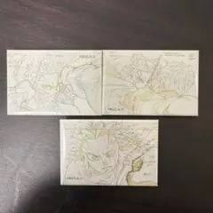 鬼滅の刃無限列車編原画コレクション 煉獄杏寿郎スクエア缶バッチ