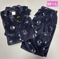 新品　ディズニー　ダンボ　パジャマ　ネイビー　マタニティ　授乳服　前開き