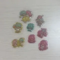 サンリオ　キキララ　ボンボンドロップシール