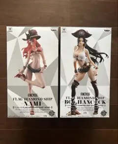FLAG DIAMOND SHIP ナミ ハンコック ONEPIECE