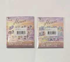 赤城ウェン 海の家 缶バッジ&ダイカットステッカー SNS風クリアカード