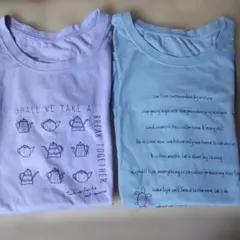 cecile 半袖Tシャツ 2枚セット Lサイズのサムネイル