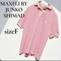 MAXFLI BY JUNKO SHIMADA ポロシャツ F ピンク 半袖のサムネイル
