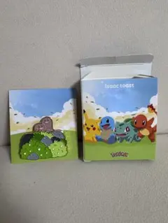 韓国限定】ダグトリオ ポケモン メタル ピンバッジ イサックトースト